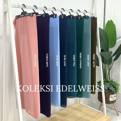 shawl warna cream