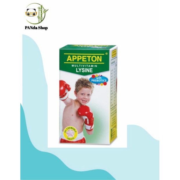 APPETON Multivitamin Lysine 60s Chewable Tablet Shopee Malaysia