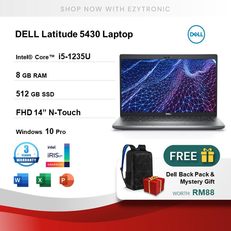 Dell Latitude 5430 Price in Malaysia & Specs - RM3900 | TechNave