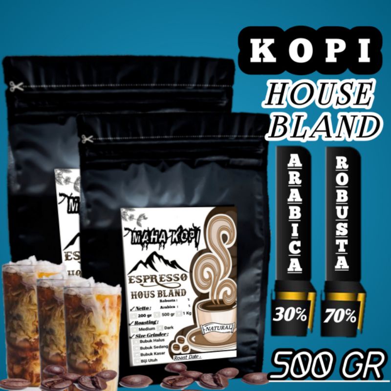 Espresso House Blend Coffee Beans 30 70