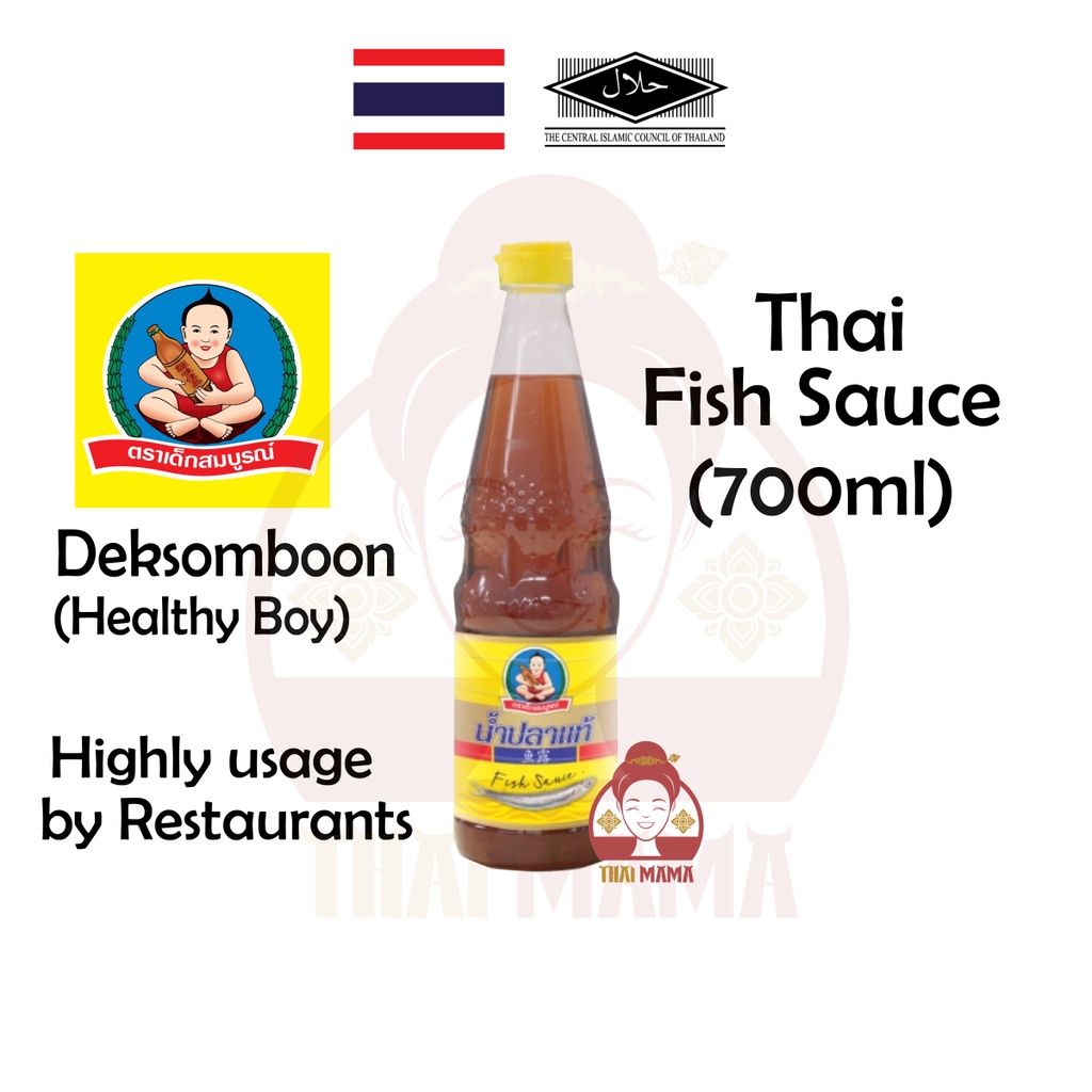 Healthy Boy Brand Fish Sauce 700ml [Halal] Deksomboon Shopee Malaysia