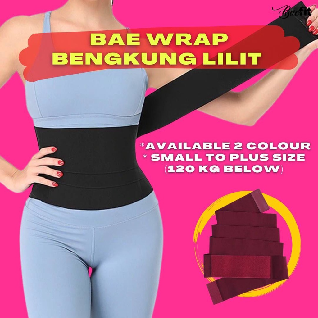 Ready stock Bae Wrap Bengkung Lilit [100 High Quality Material