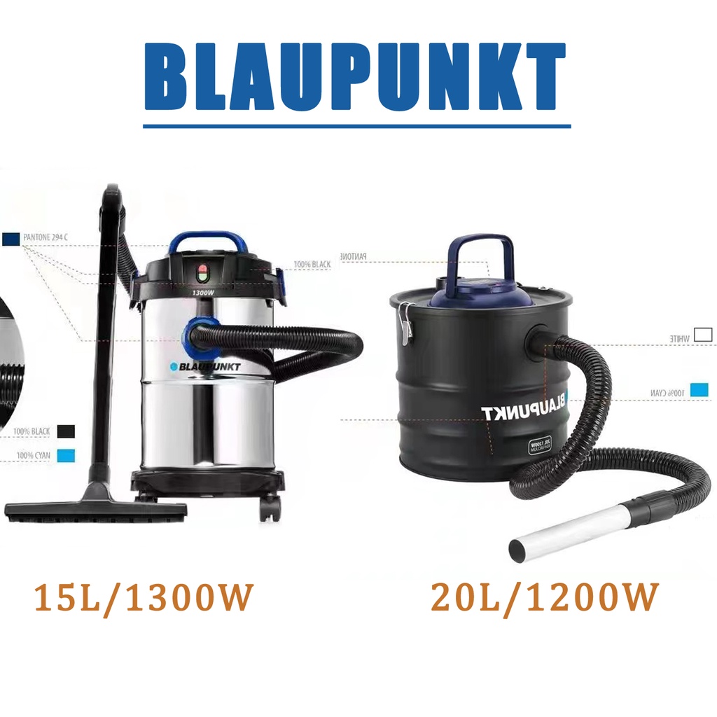 BLAUPUNKT Vacuum Cleaner Series | Wet and Dry Vacuum Cleaner (15L/1300W)| (20L/1200W)