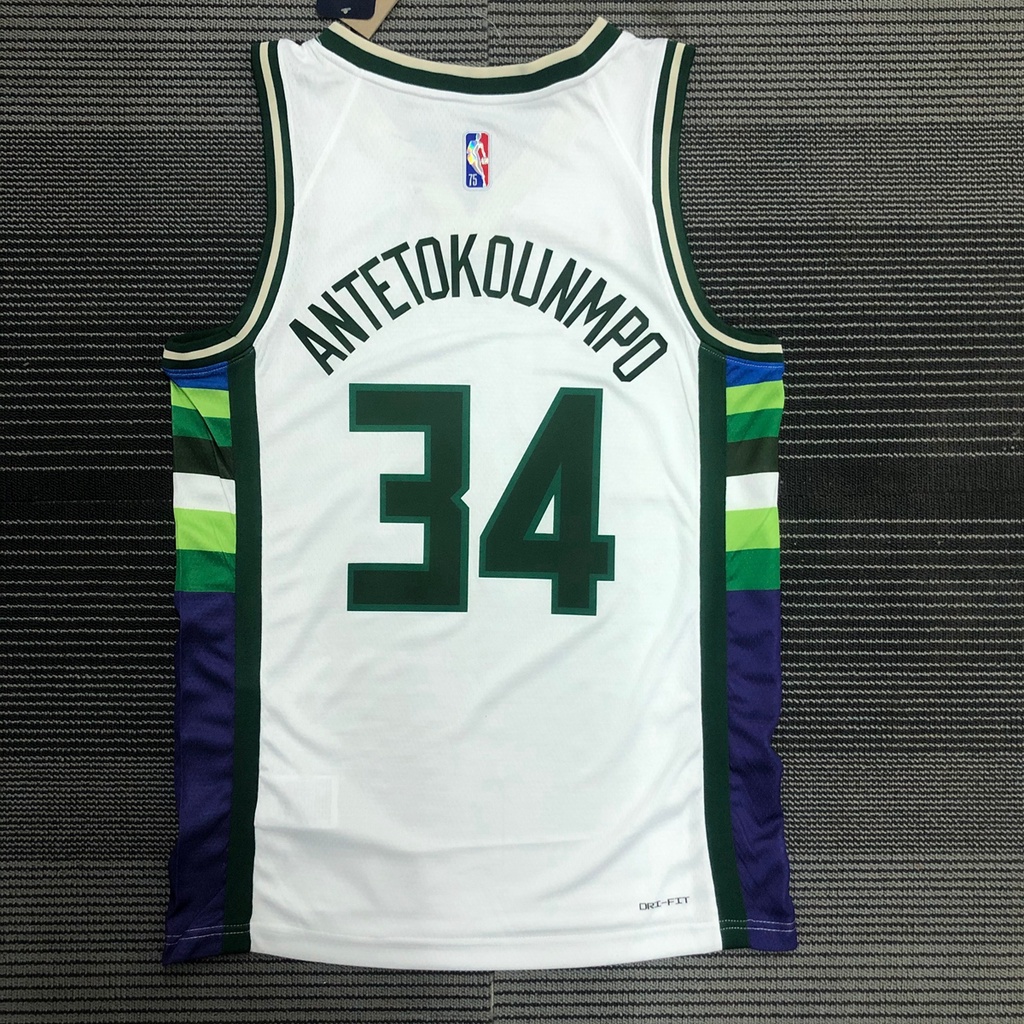 GIANNIS ANTETOKOUNMPO MILWAUKEE BUCKS 2022-23 CITY EDITION JERSEY – Prime  Reps