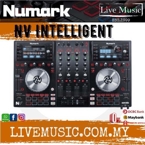 Numark NV Intelligent Dual-Display Controller For Serato DJ