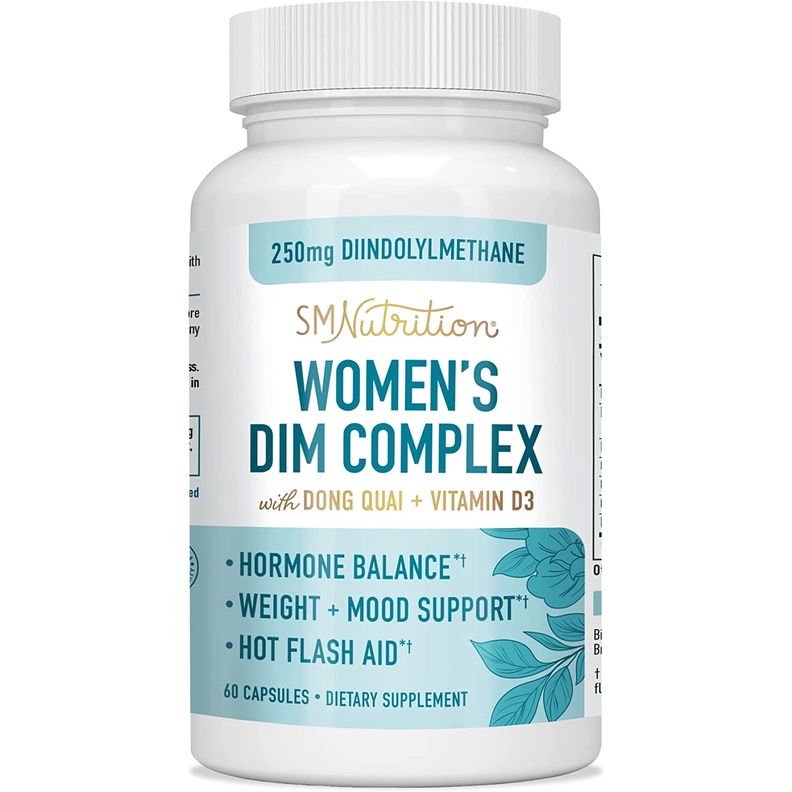 Smoky Mountain DIM Supplement 250 mg Estrogen Balance for Women