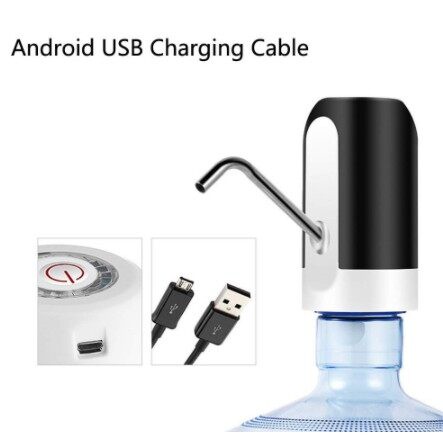 FREE GIFT  Electric Water Dispenser Pump Smart Rechargeable USB Charging Automatic Drinking Water Bottle Pump