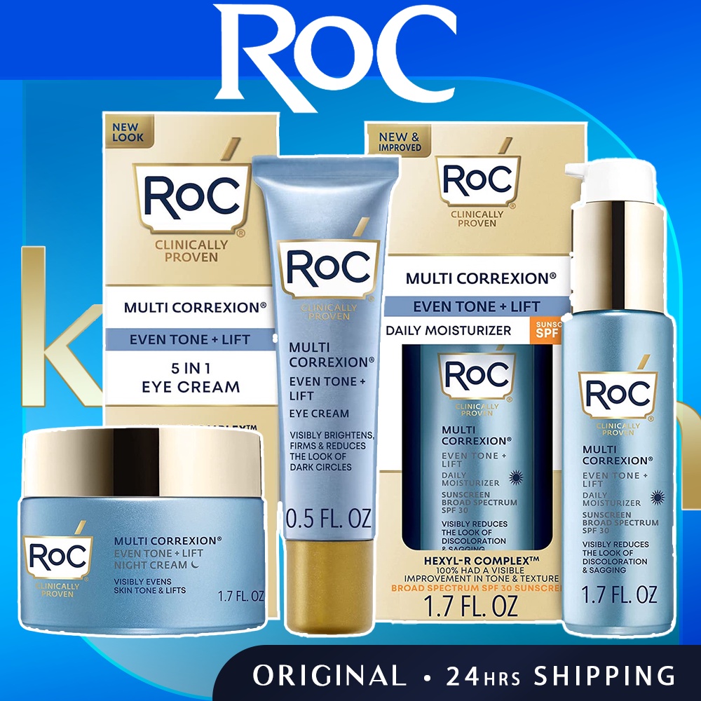 RoC Multi Correxion Even Tone + Lift 5 in 1 Eye Cream / Night Cream