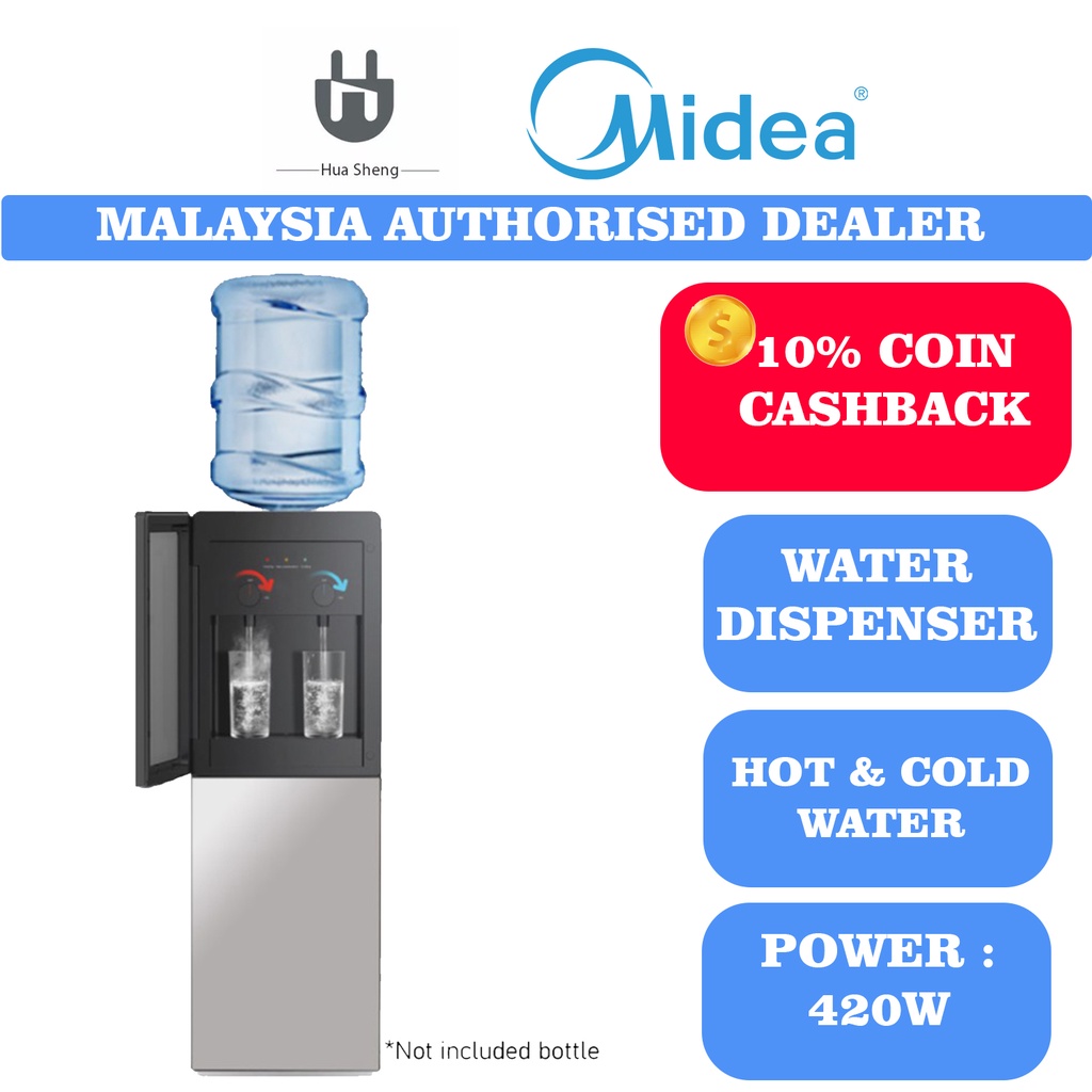 Midea Floor Stand Water Dispenser Without Bottle YD1518S-X | Shopee ...