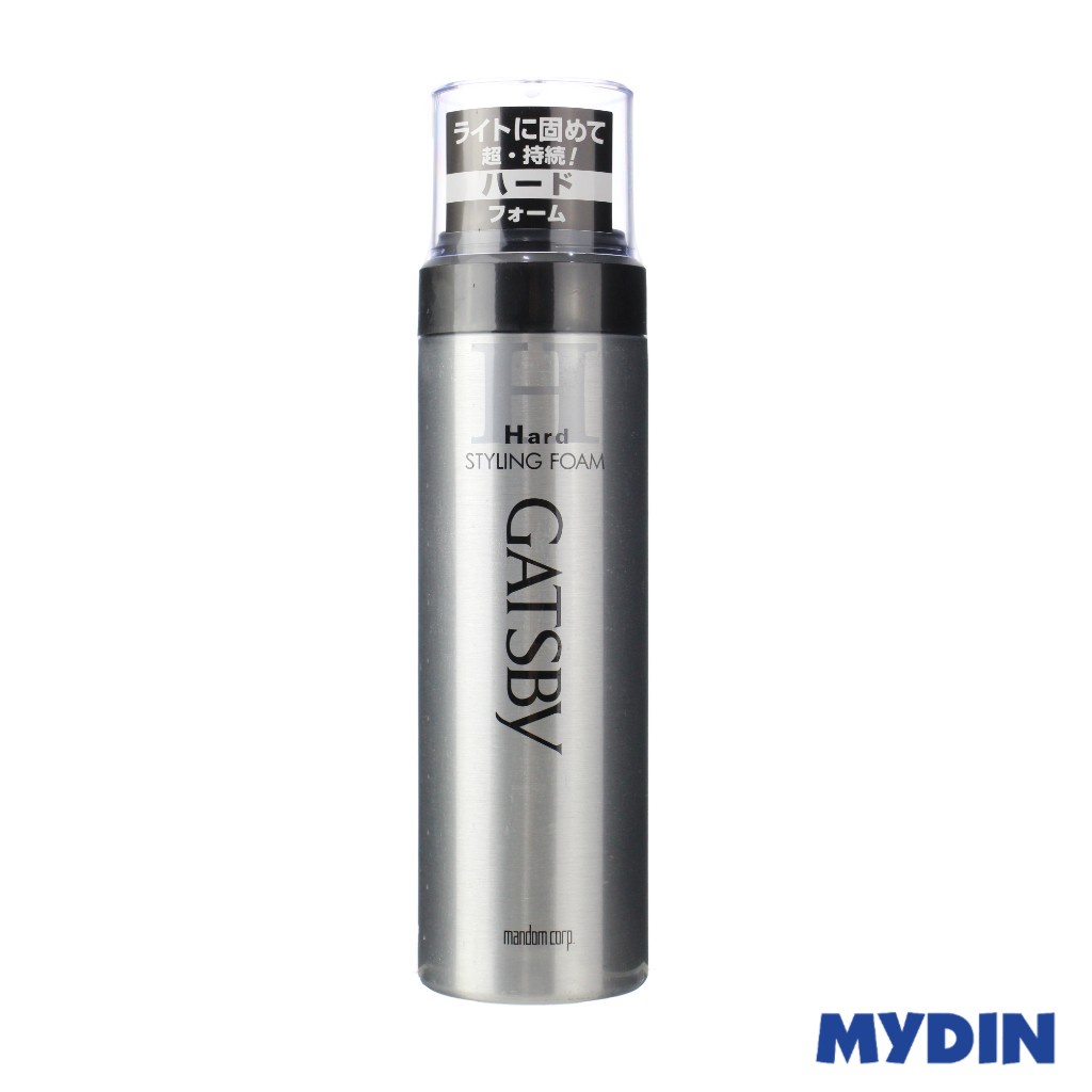 Gatsby Hard Styling Foam 185g Shopee Malaysia
