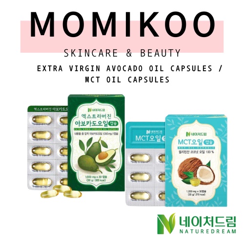 Naturedream Extra Virgin Avocado Oil / MCT Oil Capsule (Coconut Oil