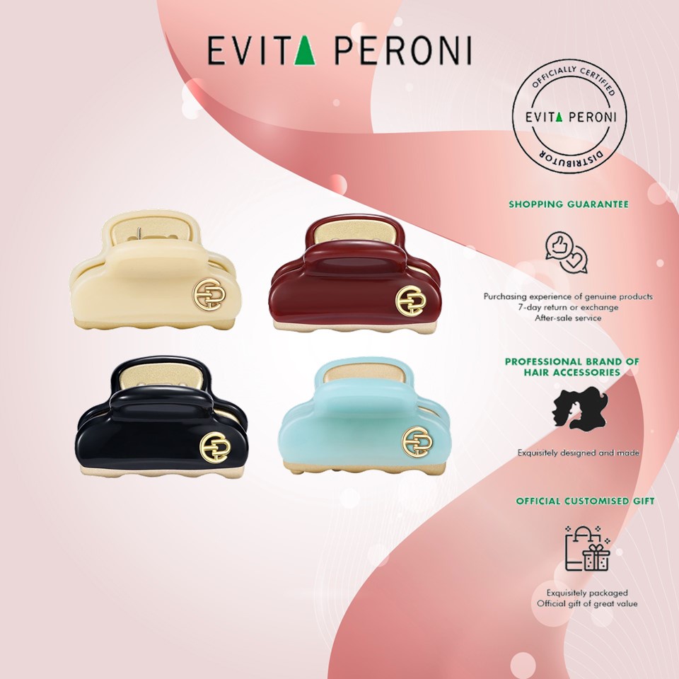 EVITA PERONI Angie Mini Shark Fashioned Hair Claw Clips