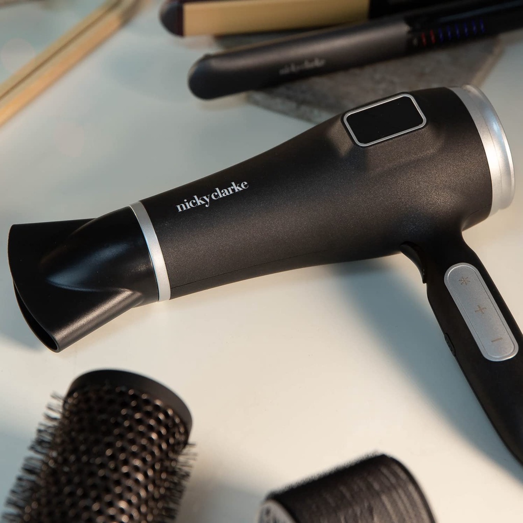 NICKY CLARKE Hair Therapy Dryer 2000W Digital Touch Control DC Dryer
