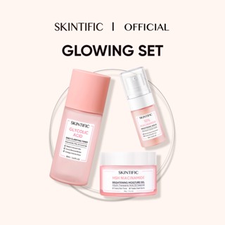 [new Set] Skintific 3pcs Brightening Set 10% Niacinamide Brightening 