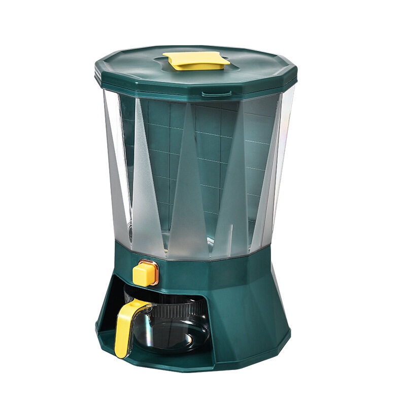 FREE GIFT  Rice Dispenser 360° Rotation Dry Food Storage Box 10kg Bekas Beras 1Automatik {SELLER}