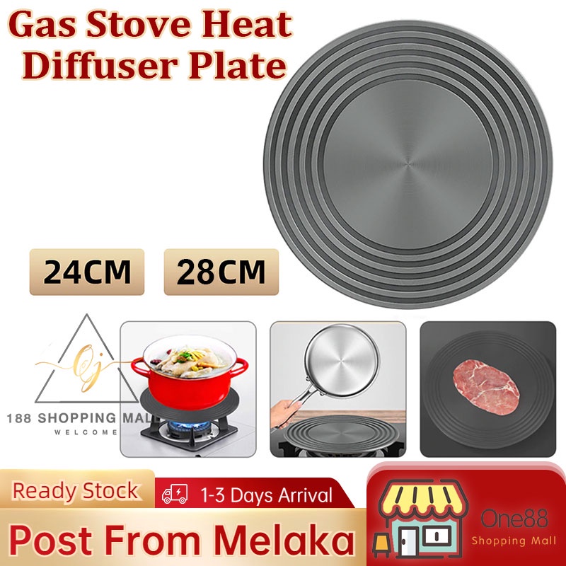 1Pcs Gas Stove Heat Conduction Food Ice Fast Defrosting Plate Energy-saving Enamel Protection Bottom Pan Kitchen Tools