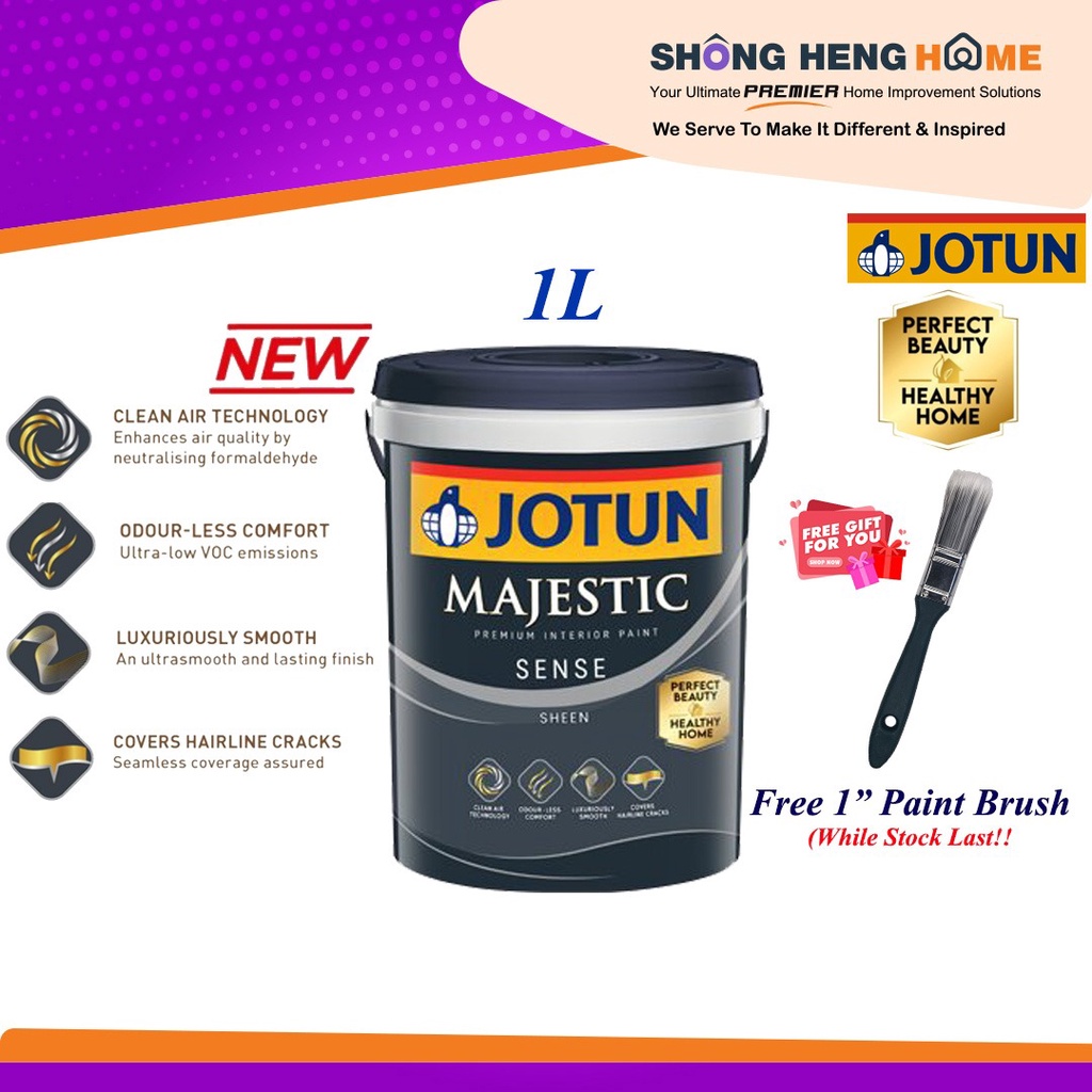 1L JOTUN Majestic Sense (REPLACE JOTUN Majestic Perfect Beauty) (Color ...