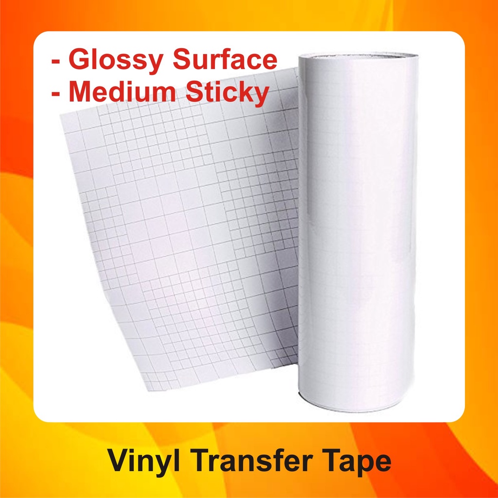Vinyl Transfer Adhesive Clear Tape Shopee Malaysia