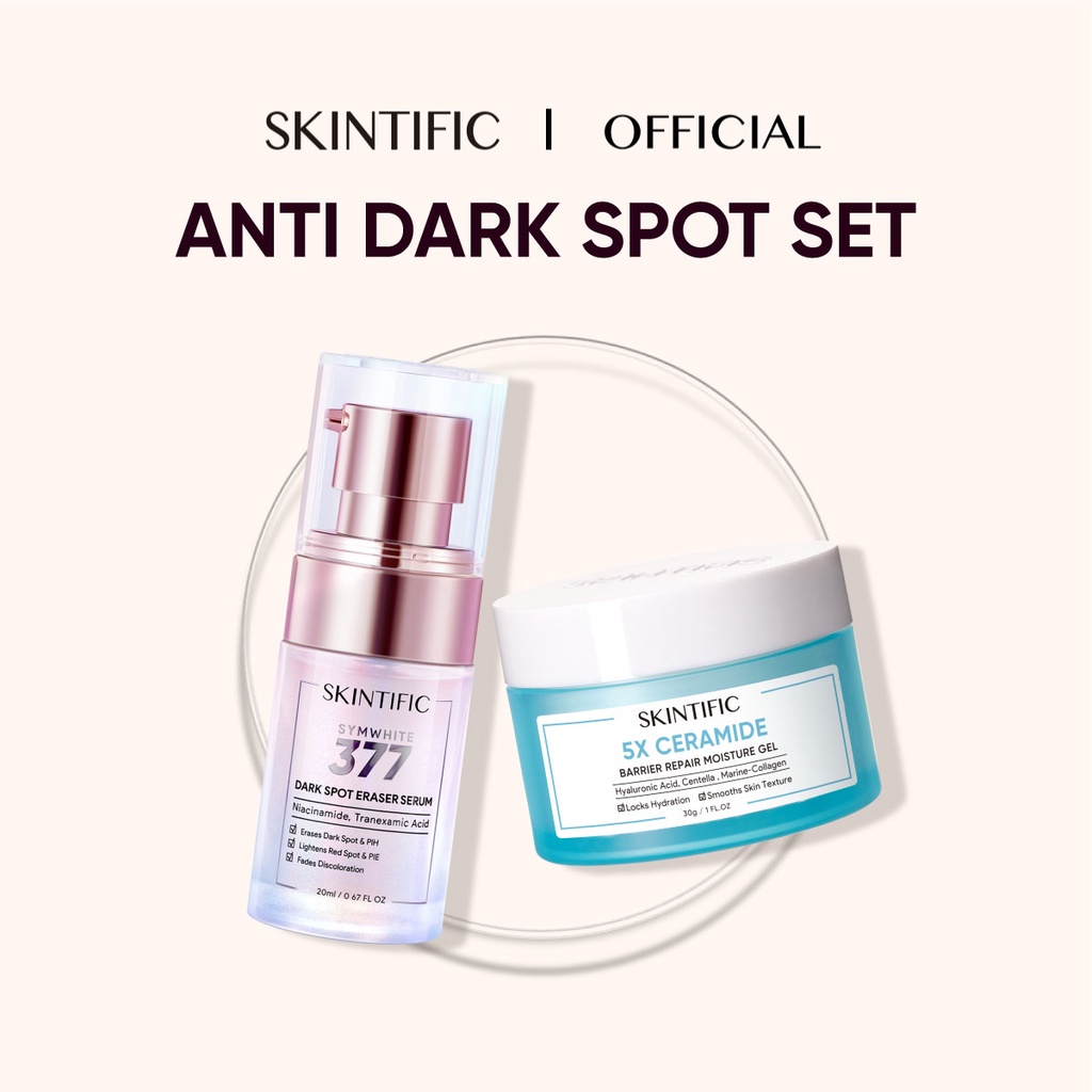 SKINTIFIC Anti Dark Spot Set 5X Ceramide Barrier Moisture Gel