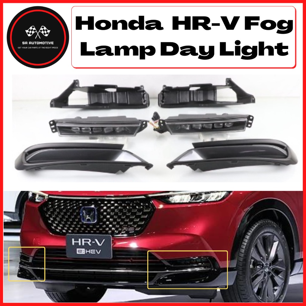 Honda Vezel Hrv H Rv Daylight Running Led Fog Lamp Light Drl