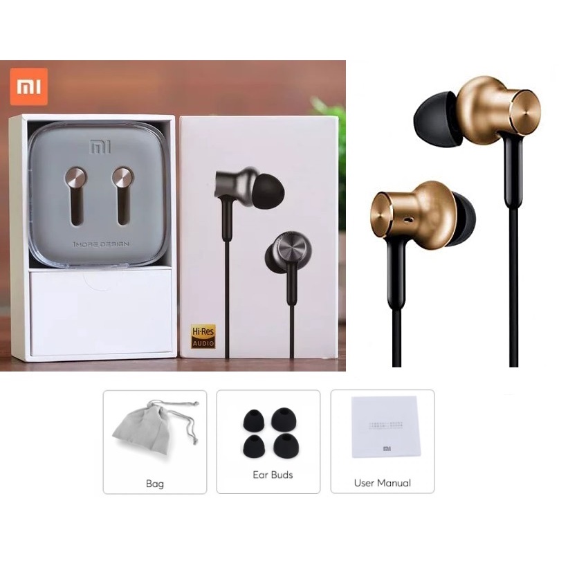 FREE GIFT Xiaomi Piston Earphone Pro HD Deep Bass Headphone Wired Metal Earbuds Headset