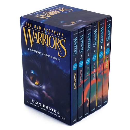 [English] - Warriors: The New Prophecy Box Set: Volumes 1 to 6 - The Complete Sec by Erin Hunter (US edition, paperback)