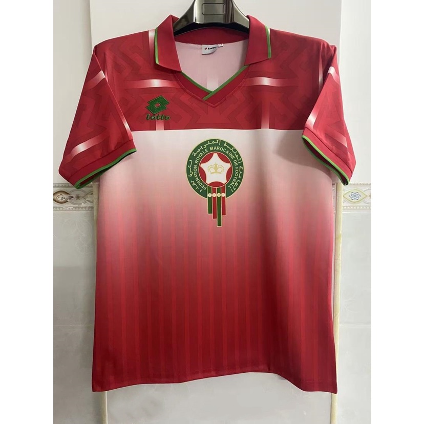 1994 Morocco Home Away Retro Soccer Jersey Football