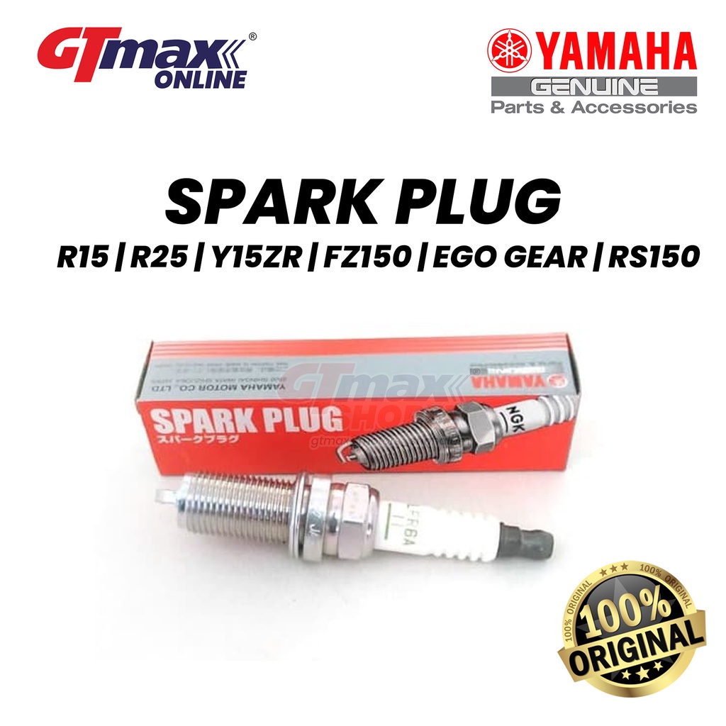 (BERANI JAMIN ORIGINAL)YAMAHA NGK SPARK PLUG FOR LC135 NMAX NVX RS200