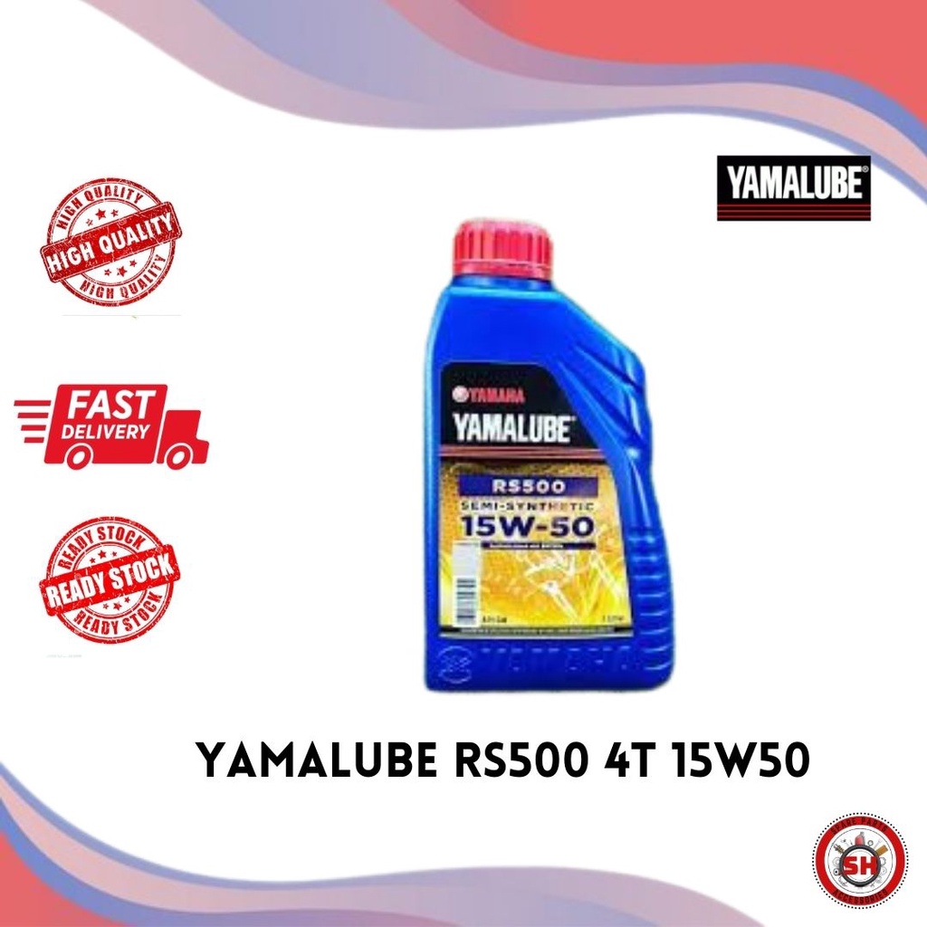 YAMALUBE RS500 15W50 (15W50) SEMI SYNTHETIC MOTORCYCLE ENGINE OIL (1L) Shopee Malaysia