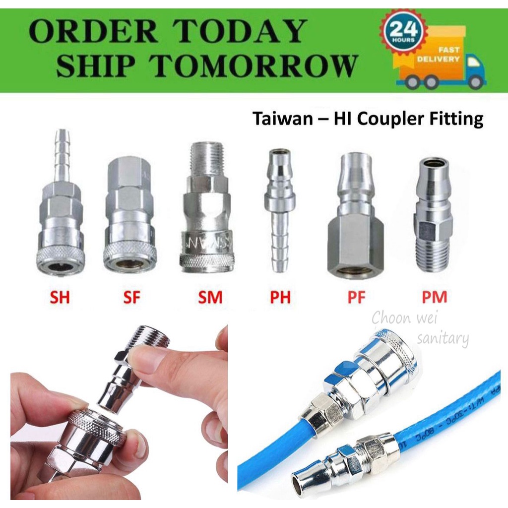Air Hose Compressor Fitting /Quick Coupler Connector /Socket Air Gun