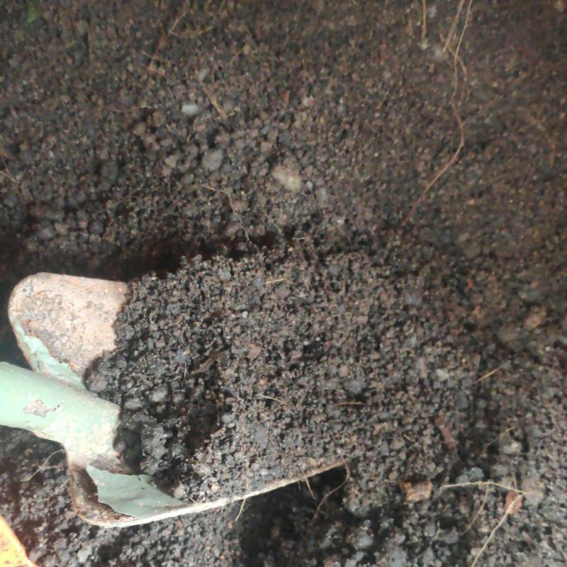 Tanah Hitam Organik Campur (6 IN 1) 1L/+-1KG (ORGANIC SOIL) utk Tanaman Sayur  & Pokok Bunga (Termasuk Bungkusan)
