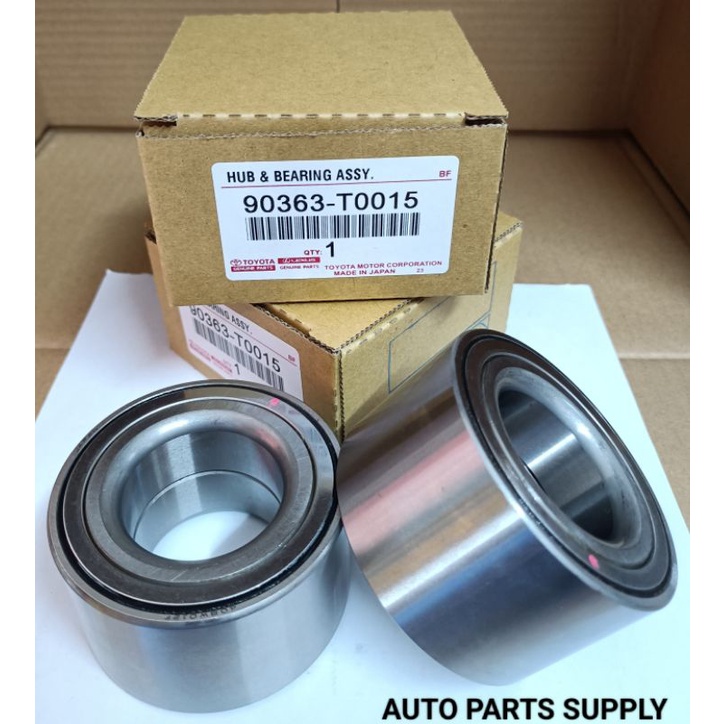 Front Wheel Bearing Toyota Altis 2003-2018 ZZE ZRE / Wish ANE ZNE ZGE ...