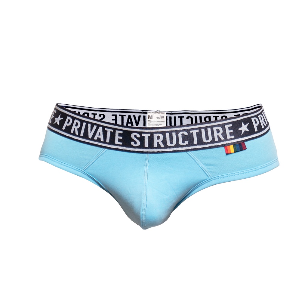 Private Structure Men Underwear PRD Mini Brief - Icy Blue 4019 | Shopee ...