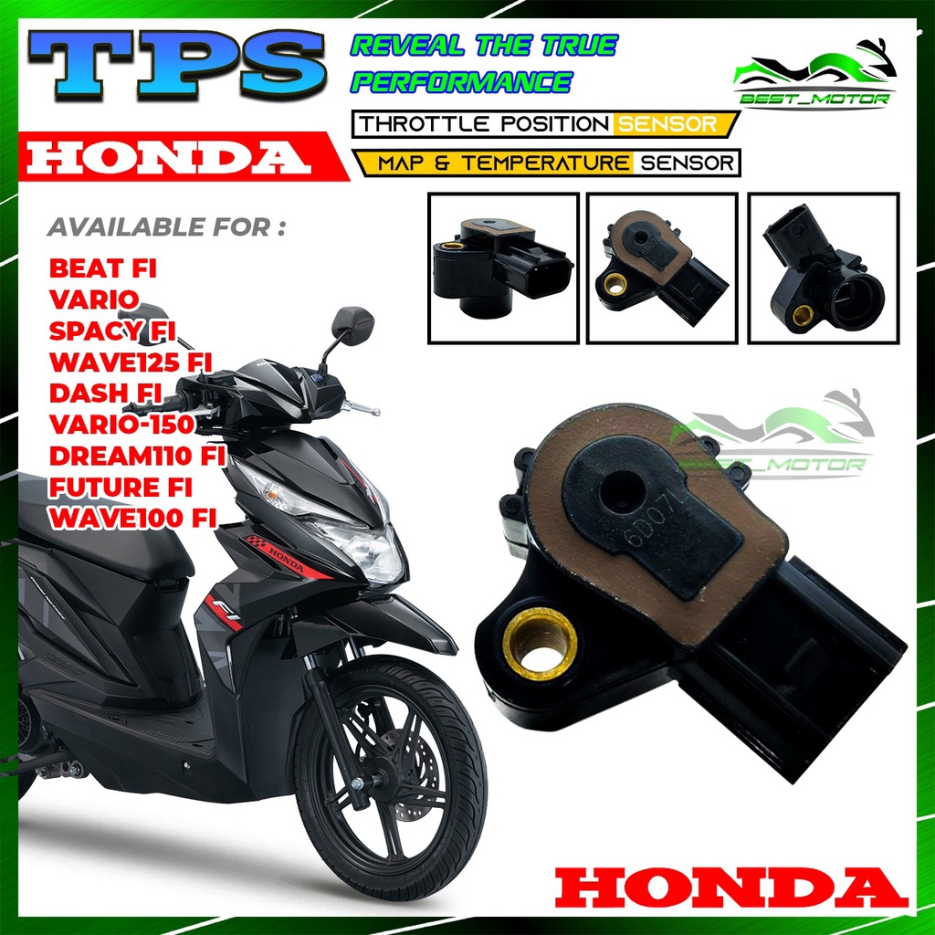 Keihin Tps Sensor Honda Rs150 Rsx 150 Pcx 150 Adv 150 Beat Fi Rsx150 Supra Gtr Rs150r V1 V2 6453