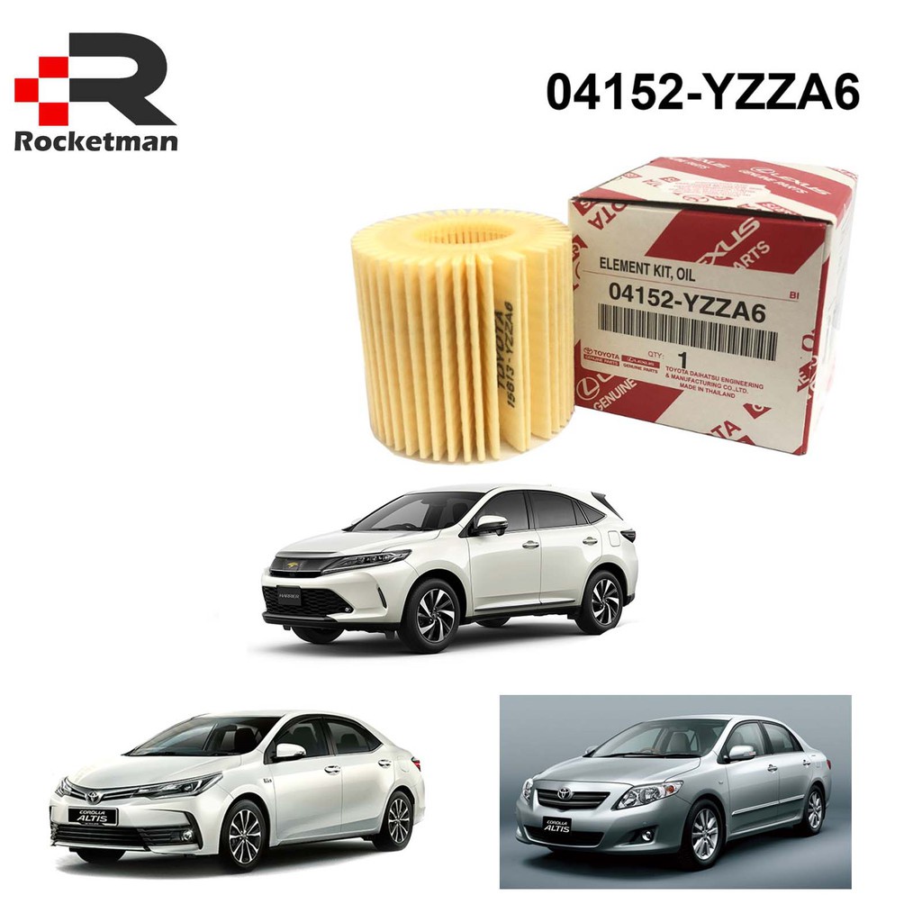 TOYOTA OIL FILTER HARRIER ZSU60 2014 ALTIS ZRE142 ZRE172 2010-2019 DUAL ...