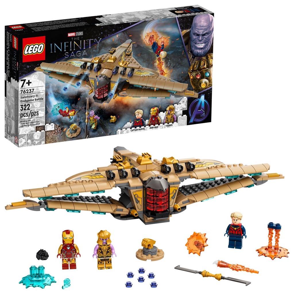 (MyToyss) 76237 LEGO Marvel Sanctuary II: Endgame Battle