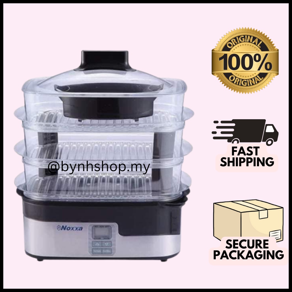 [READY STOCK] Noxxa Food Steamer 3tier XL compartments ORIGINAL