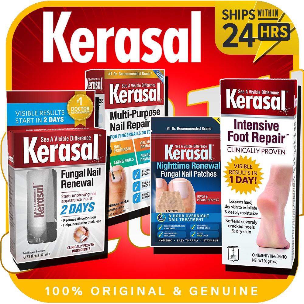 Kerasal Intensive Foot Repair Fungal Nail Renewal Nighttime Nail