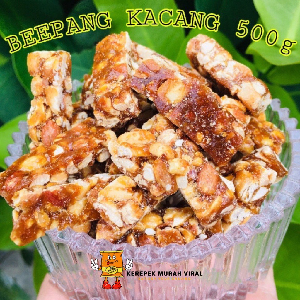 Kacang Lupa Kulit Beepang Kacang/Bipang Kampung Kacang Bipang Kacang Tanah Bergula Perang