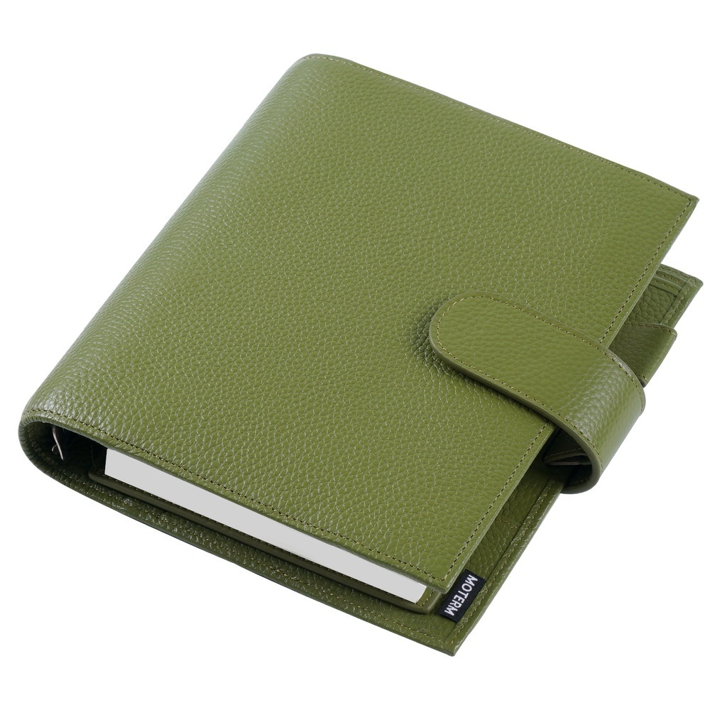 Moterm Luxe 2.0 Series Personal Wide Size Planner Pebbled Grain Leather
