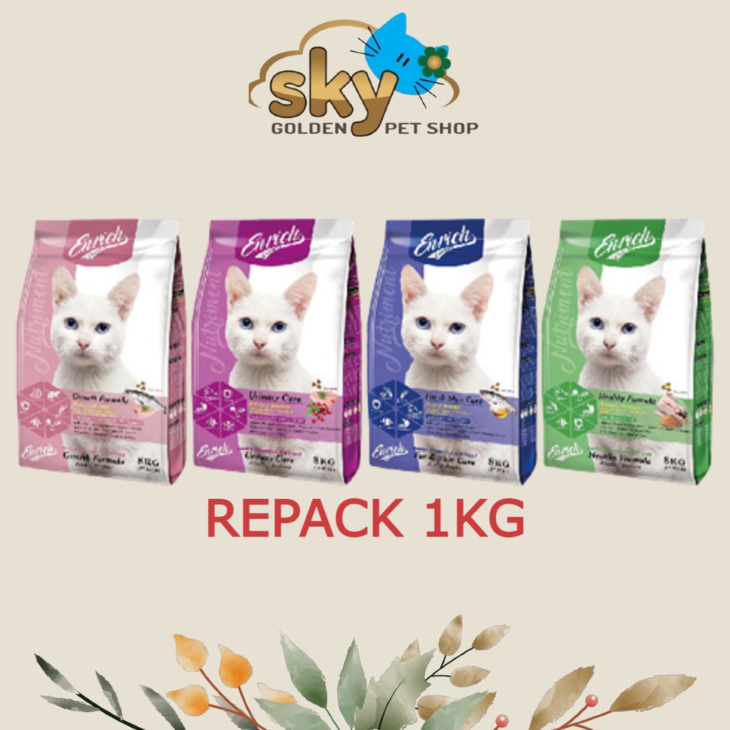 Enrich Champion Cat Dry Food 1KG ( Repack) Shopee Malaysia