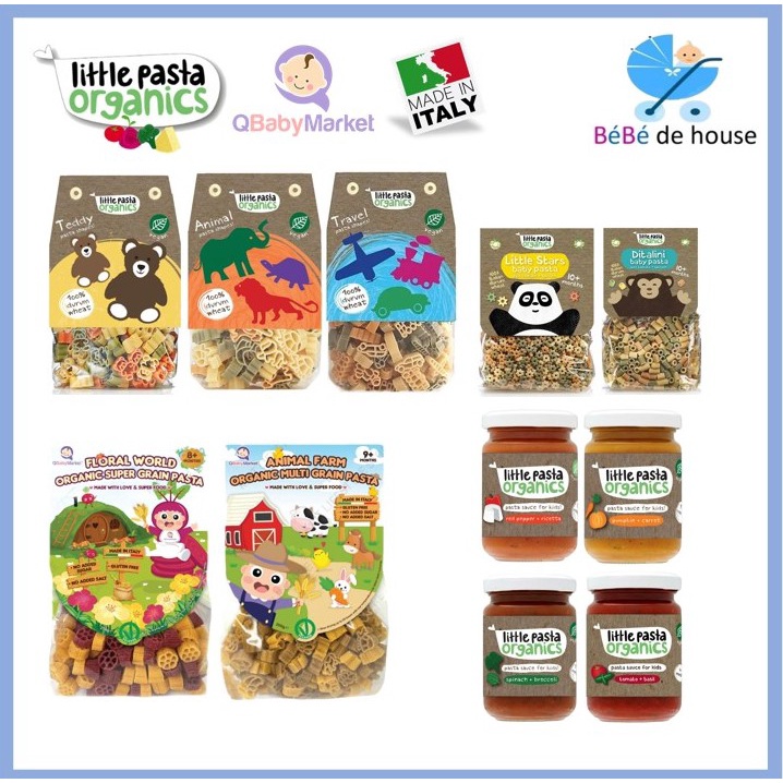 Little Pasta / Q Baby Organic Baby Pasta / Kids Pasta / Organic