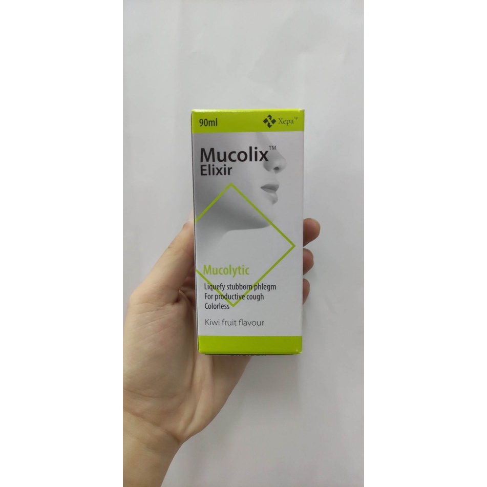 Xepa Mucolix Elixir 90ml Exp 10 2024 Shopee Malaysia