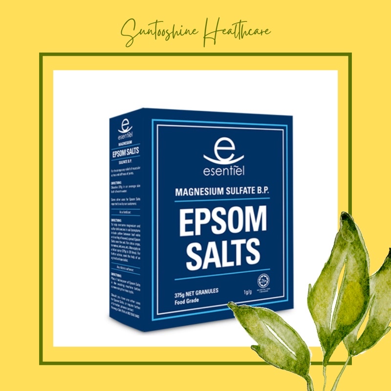 ESENTIEL EPSOM SALTS 375G (relief of muscular aches and stiffness of