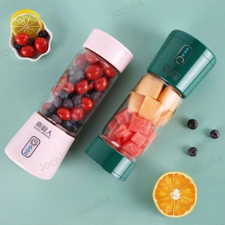 【Brand NANJIREN】Mini Blender USB Portable Fruit Juicer Electric Smoothie Juice Maker Blender Machine