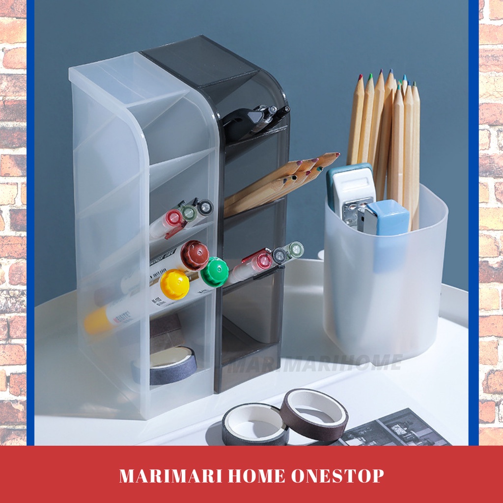 Office Desk Organizer Stationery Storage Box Pen Storage Pen Holder Student Stationery Shelf Office School Supplies