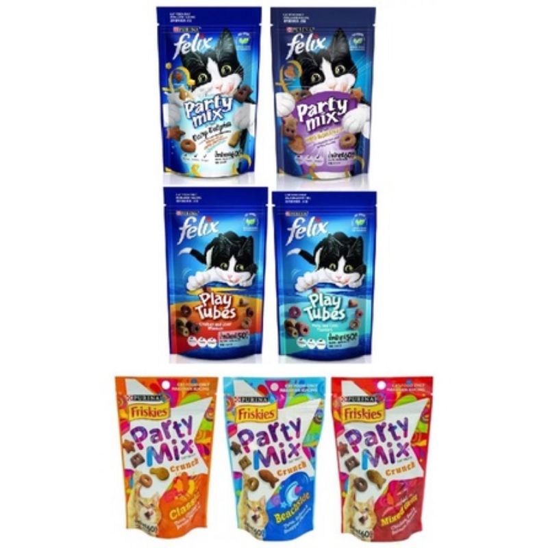 friskies party mix 60g Felix party mix 50g/60g cat snack cat treat