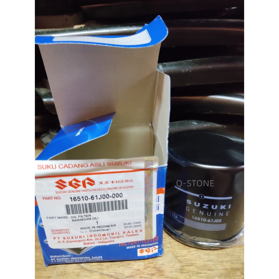 ORIGINAL OIL FILTER FOR SUZUKI SWIFT, APV, ERV, SX4, ALTO [1651061J00] Shopee Malaysia
