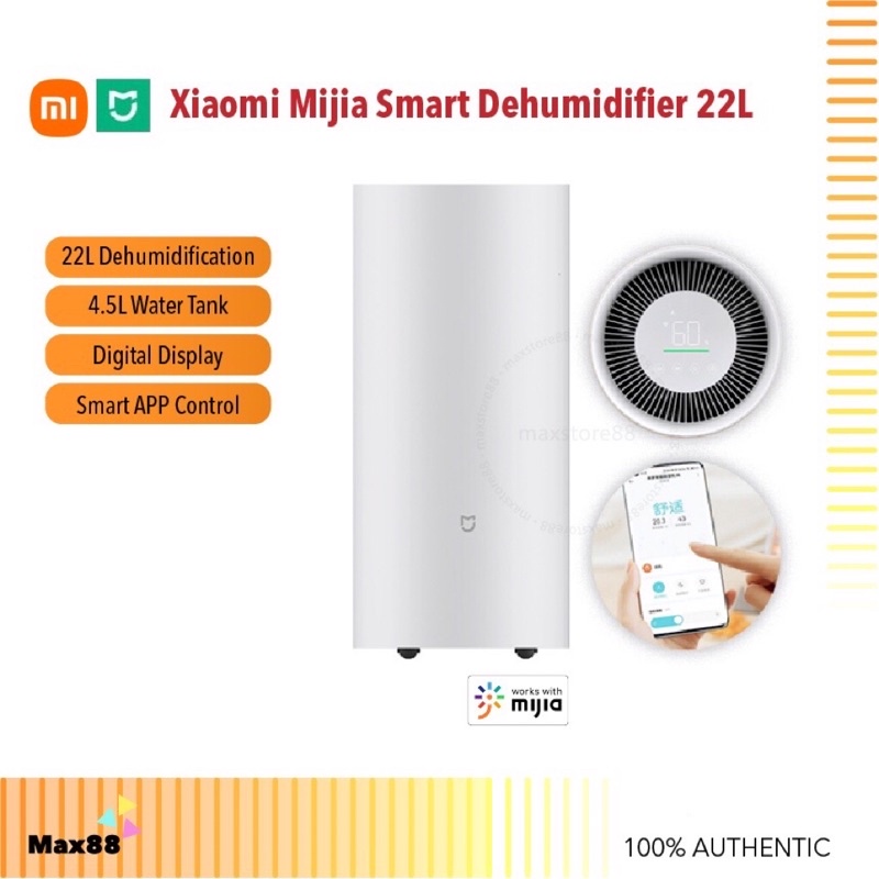 Xiaomi Mijia Smart Dehumidifier 11L/13L/22L/50L - Home Bedroom Smart Hygroscopic Dryer Low Noise Moisture Absorption