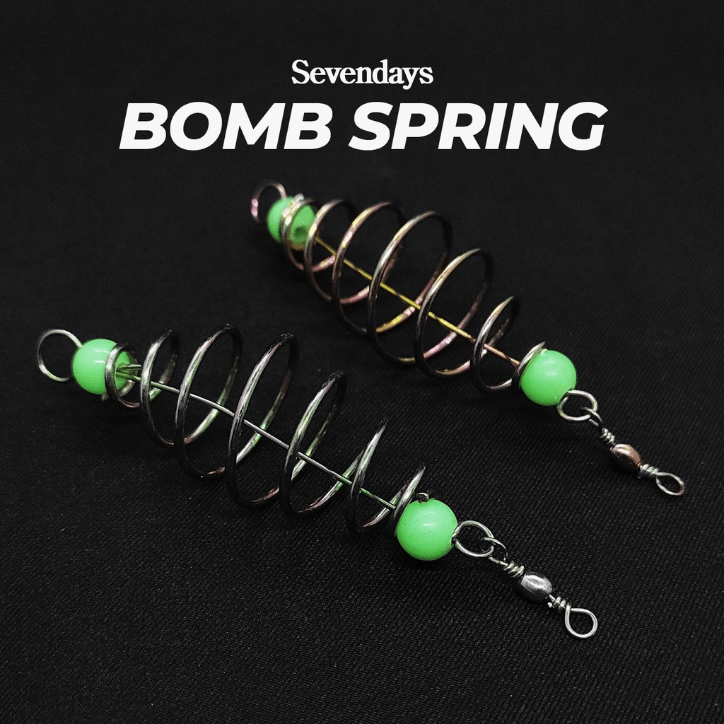 [5pcs] Bomb Spring Perambut Mata Bottom Fishing Jaring Perangkap ...